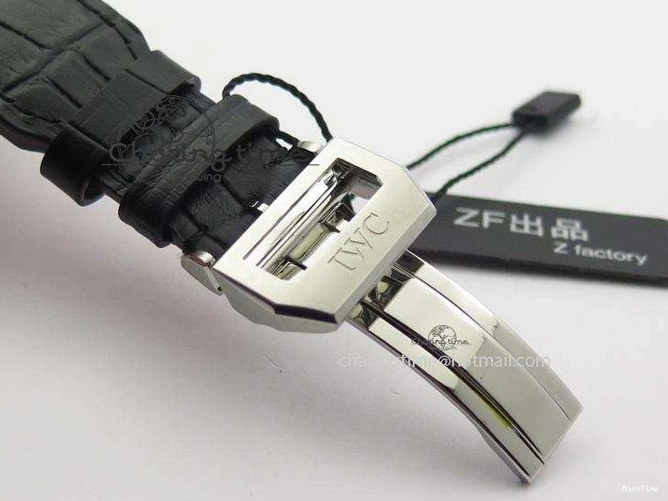 MIROTIME 0509 RelaxedFit Big Pilot Real PR IW500435 “Muhammad Ali” ZF Best Edition On Black Leather Strap A 7295